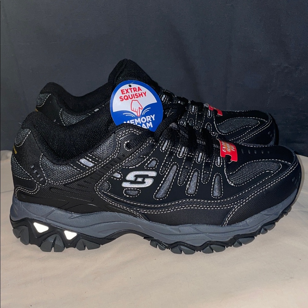 Skechers After Burn Mens Training Shoes Extra Wide Width - Picture 3 of 6